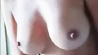 Riding hubby's cock isn't enough Blonde hotwife uses dildo to cum hard.