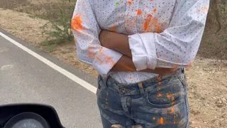 Corporate Lady Worker Fucked By Collegue , When She Asked For Lift