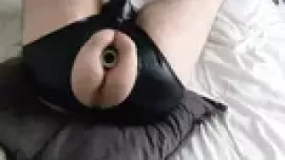 Anal inserts, a bigger plug in my ass! French amateur