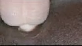 The girl enjoying her self with a big cockin her bedroom