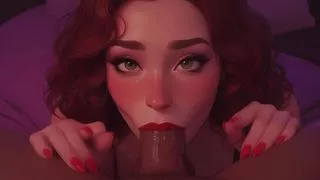 I Wants You In My Mouth - Redhead StepSister Likes BBC At The Club - AI