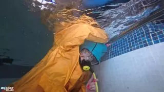 Scuba Diving Lucy: the Underwater Strip