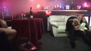 Group fuck with Eva Angelina and a horny girl with big tits