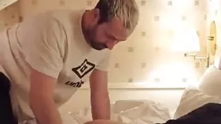 A Guy Calls Room Service for a Special Request at the Hotel