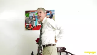 Richard Lennox Flaunts His Big Dick While Doing Wedgies