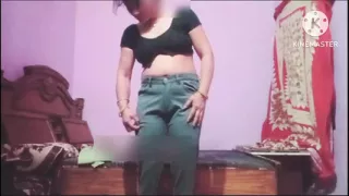 Desi indian mom ready to wear pant and t shirt for fucking her pussy with boyfriend