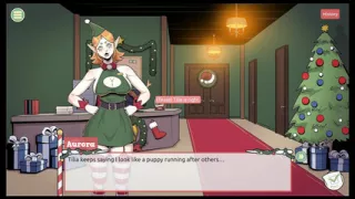 Claus' Secret Surprise XMAS HENTAI Game Ep.3 Mrs santa tease us with her underskirt ANAL plug !