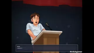 Summertime saga Anon gets his dick cummed by her teacher