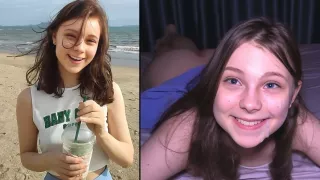 Hooking Up At The Beach - Cutie Makes Him Cum Three Times !