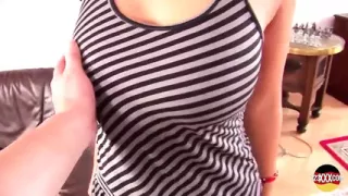 Sexy and Thick Blonde Chick Fucking in POV with a Large Dick