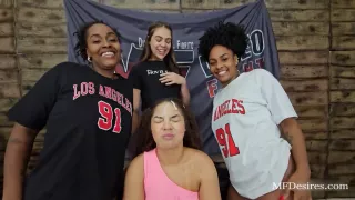 Interracial Spitting