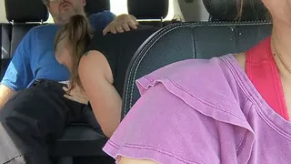 Cuckquean Chauffeur - Driving My Husband While He Fucks Another Girl In The Back of The Van