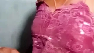 Indian Desi Step Sister Showing Her big Boobs and press tits