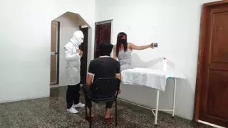 Cheating whore gets fucked by her doctor