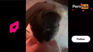 Intense sex in the living room while her boyfriend works (a girl cheats on her boyfriend)