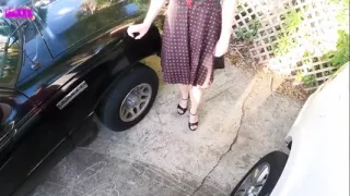 Alyson Barters for Tires, Gets Deep Dicked