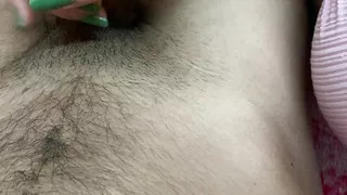 My Shy Girlfriend Looks Cute While Studying Room