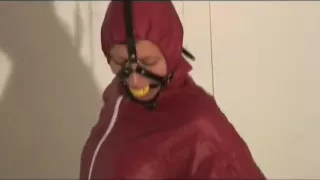 Get 3 Videos With Alina Enjoying Bondage In Shiny Nylon Shorts From Our Archive 2010