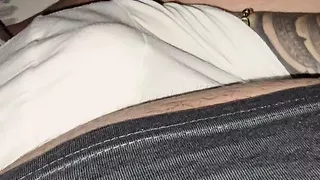 Step son do you hide a sneak into your pants, let step mom handjob you