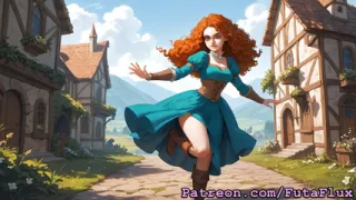 Futanari Masturbating