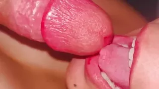 Best Mouth Blowjob and Heavy Cumshot in her mouth