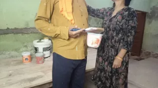 Bhabhi's sex video with painter leaked in Hindi voice