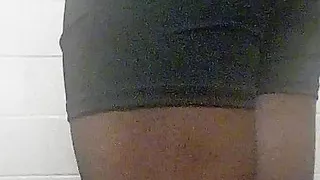 Fat bubble booty femboy with thick black cock