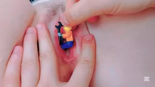 I enjoy my toys more than I myself was slipping through my wet pussy