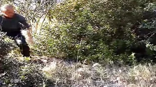 Outdoor Hard Fuck with a Horny Soldier.