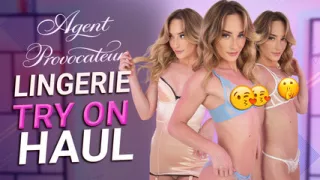 Agent Provocateur Lingerie Try On lV - Hannahjames710