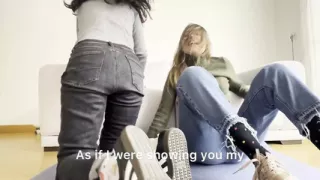 We Play Tickle and Then We Have Foot Wrestling