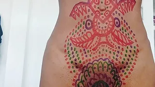 Stepsister is wearing mommy's bra