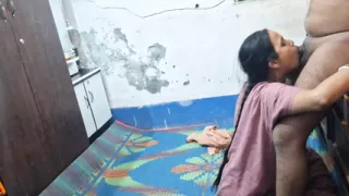 Stepsister Helps Stepbrother to Relax From Housework Hardcore Blowjob Sex