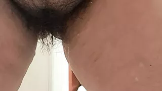hairy pussy masturbation with squirt