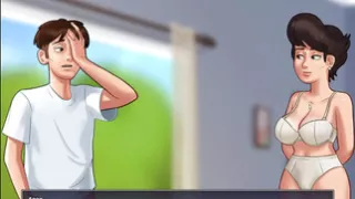 big bhabi make seen with young dever