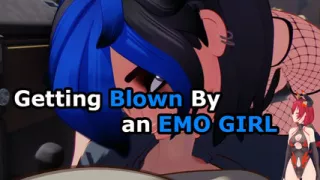 3d Porn Emo Girl Blowjob- V-Tuber Plays Hooked