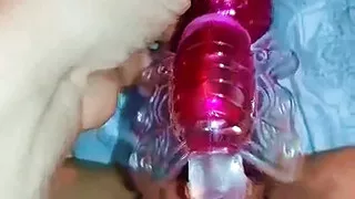 Fucking myself with vibrator after girls night out