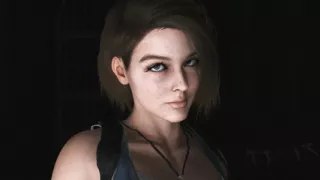 Sexy Jill Valentine Riding Black Monster Cock In Cowgirl Position