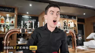 BRAZZERS - Drinks Are No Longer On The Bar Menu After Zoe Grey's Squirting, Only A Pussy Fuck With The Bartender's Cock