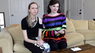 Liss Kiss and Amy Fruit Eager Beetle Strip Game