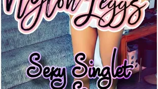 MissyNylonLeggs - Sexy Singlet & High Heels pt. 2