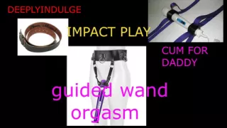 Guided Wand Orgasm (asmr) Intense Instructional Orgasm
