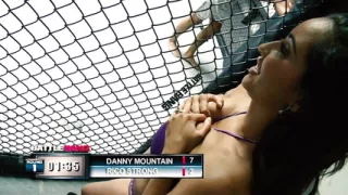 Stacy Adams Hops on the Winners Cock in the Mma Cage and Swallows His Cum