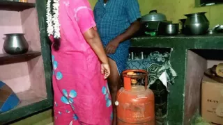 Village girl kichen doggy style