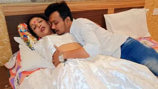 Indian desi hot bhabhi couple sex in hotel with married dress