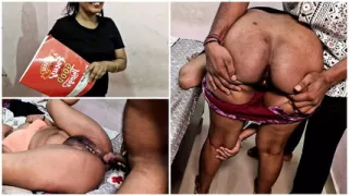 Tuition teacher teaches a lesson for not completing school girl&#039;s homework in Hindi