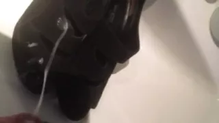 My first shoe cumshot on Video (2010)