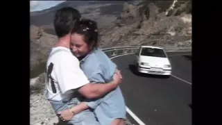 Group Sex on Jeep with Busty MILFs Fucked by Huge Cocks