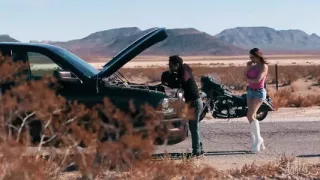 TRANS ANGELS - Emma Rose Is Left Stranded In The Desert When A Handsome Guy With A Big Cock Comes To Her Rescue