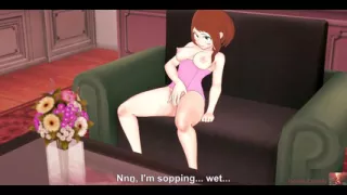 Cosplayer Masturbating